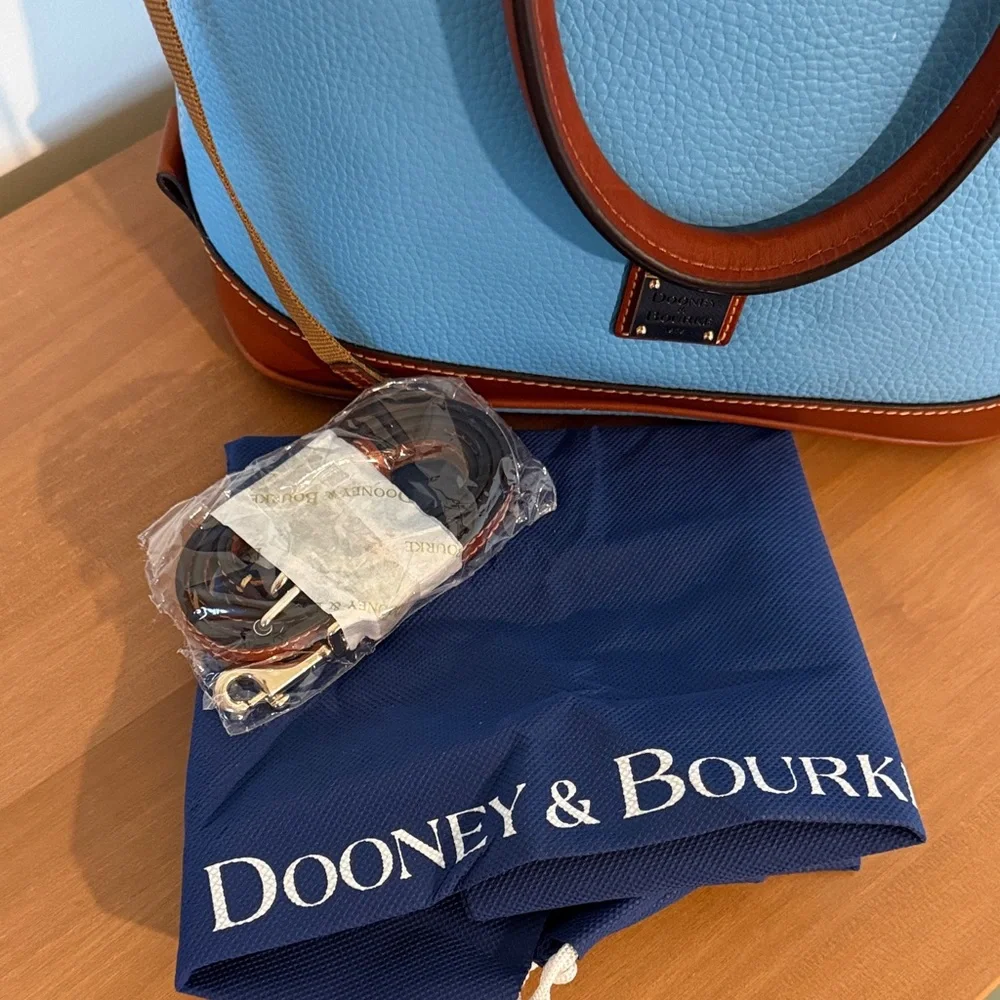 Dooney & Bourke Pebble Grain Zip Zip Satchel - Picture 3 of 3